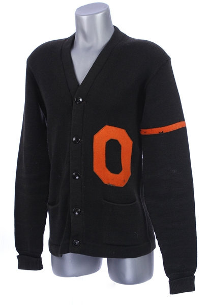 1950s WilWite Capital Olympia Knitting Mills "O" Football Sweater (MEARS LOA) 
