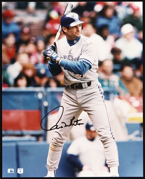 1993-1995 Paul Molitor Toronto Blue Jays Signed 8x10 Color Photo (JSA)