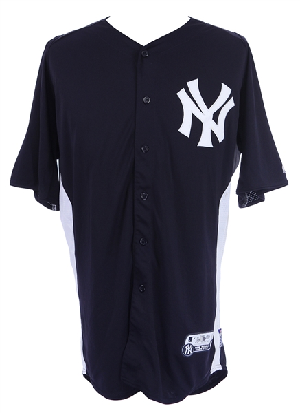 2013 Alex Rodriguez New York Yankees Batting Practice Jersey (MEARS LOA/MLB Hologram/Steiner)