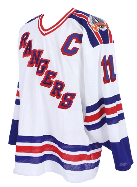 1994 Mark Messier New York Rangers Signed CCM Jersey (PSA/DNA)