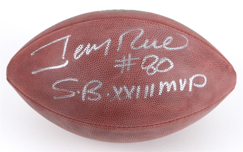 2010s Jerry Rice San Francisco 49ers Signed & Inscribed ONFL Goodell The Duke Football (JSA)