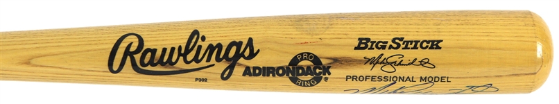 1988 Mike Schmidt Philadelphia Phillies Signed Rawlings Adirondack Professional Model Game Used Bat (MEARS A8/JSA)