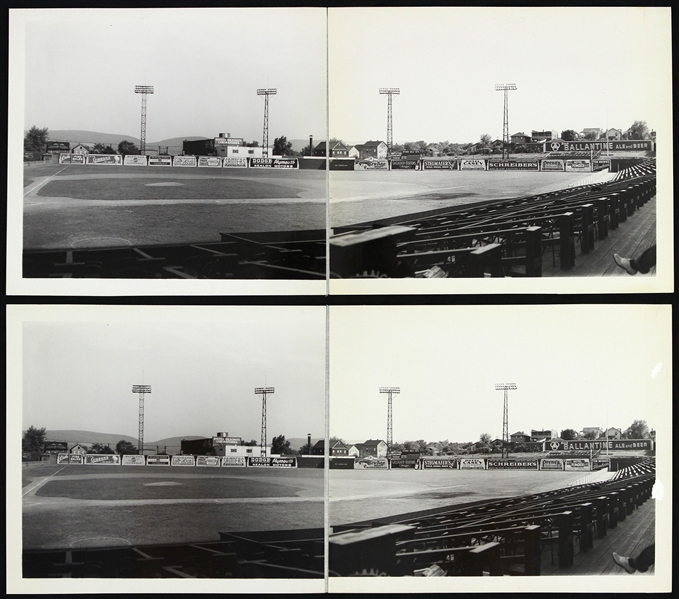 1940s Scranton Stadium Original Panoramic Photo Collection (Lot of 7)