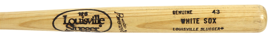 1986-89 Chicago White Sox Louisville Slugger Professional Model Fungo Bat (MEARS LOA) 