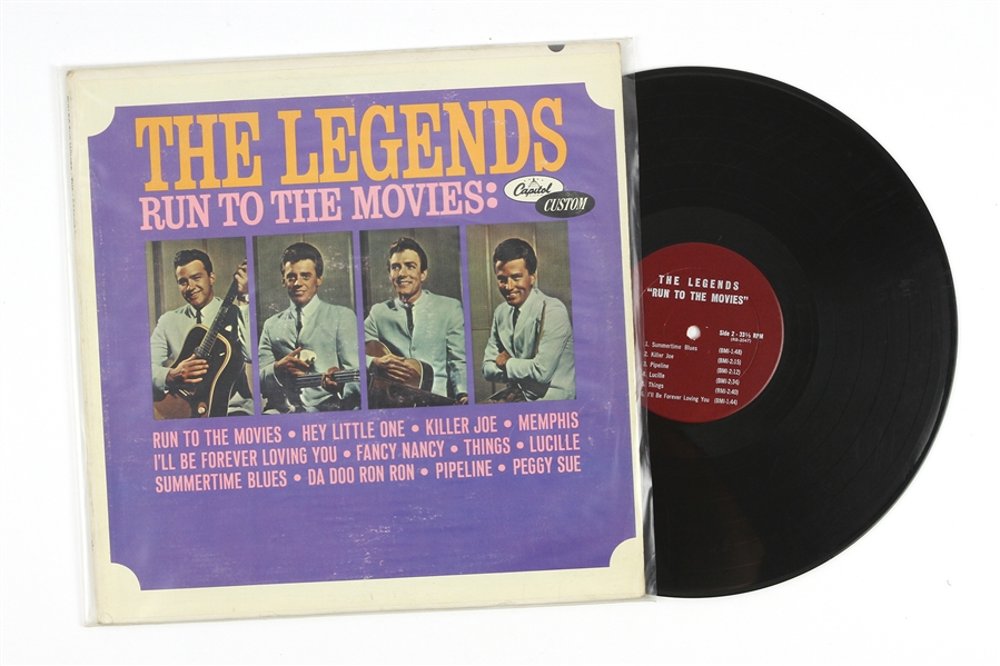 1964 The Legends "Run to the Movies" Vinyl Record
