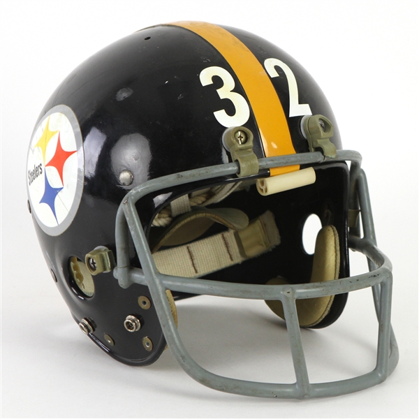 1972-74 circa Pittsburgh Steelers Game Worn Helmet (MEARS LOA)