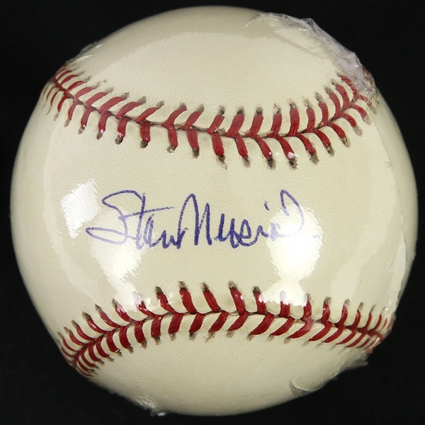 1995-99 Stan Musial St. Louis Cardinals Signed ONL Coleman Baseball (JSA)