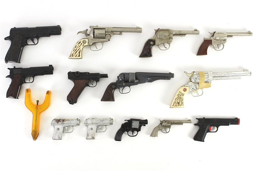 1950s-80s Toy Pistol Collection - Lot of 13