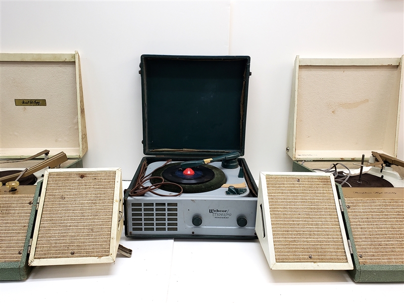 Vintage Record Players 