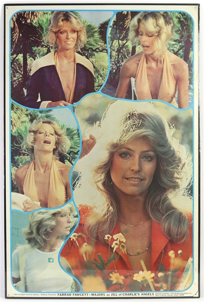 1970s-80s Charlies Angels Cheryl Tiegs Suzannne Somers Roz Kelly Debra Jo Fondren Heather Thomas Poster Collection - Lot of 9
