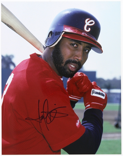 1980-1989 Harold Baines Chicago White Sox Signed 11"x 14" Photo (JSA)
