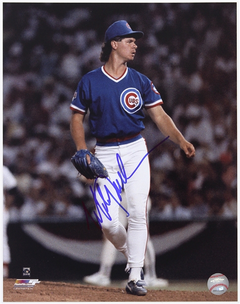 1989-1990 Mitch Williams Chicago Cubs Signed 11"x 14" Photo (JSA)