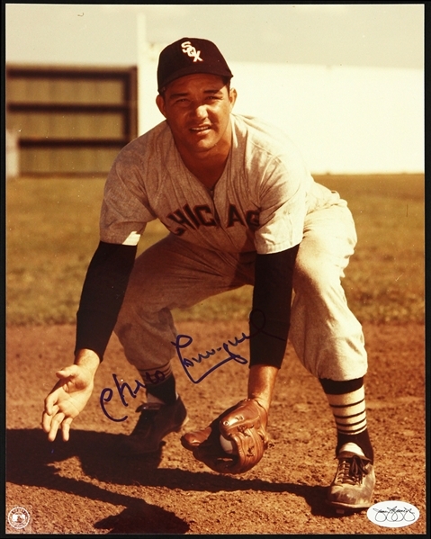 1950-1955 Chico Carrasquel Chicago White Sox Signed 8"x 10 " Photo *JSA*