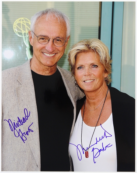 1982-1989 Michael Gross / Meredith Baxter Family Ties Signed 11"x 14" Photo (JSA)