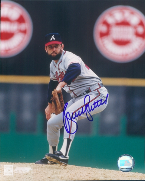 1985-1986, 1988 Bruce Sutter Atlanta Braves Autographed Colored 8"x10" Photo (JSA)