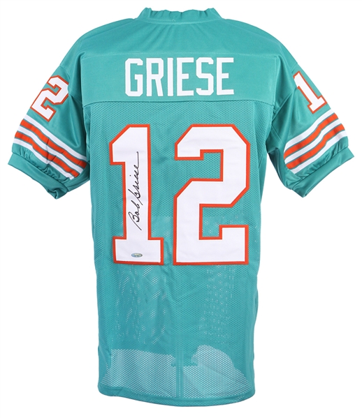 1967-1980 Bob Griese Miami Dolphins Autographed Jersey (Tristar)