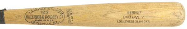 1969-71 Willie McCovey San Francisco Giants H&B Louisville Slugger Professional Model Game Used Bat (MEARS A6)