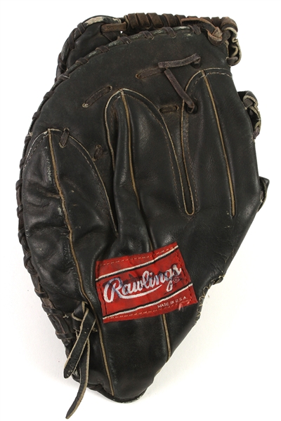 1989-90 Frank Thomas Chicago White Sox Rawlings Game Used First Base Mitt (MEARS LOA)