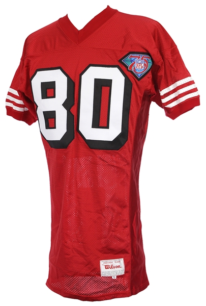 1994 Jerry Rice San Francisco 49ers Home Jersey (MEARS LOA)