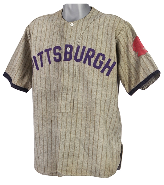 1910s-20s Game Worn Pittsburgh Baseball Jersey (MEARS LOA)