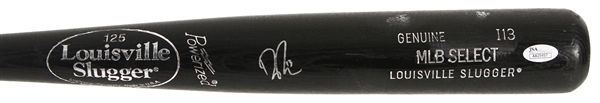 2012 Drew Pomeranz Colorado Rockies Signed Louisville Slugger Professional Model Bat (MEARS LOA/JSA)