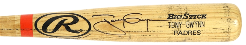 2000 Tony Gwynn San Diego Padres Signed Rawlings Adirondack Professional Model Game Used Bat (MEARS A10/JSA & PSA/DNA)