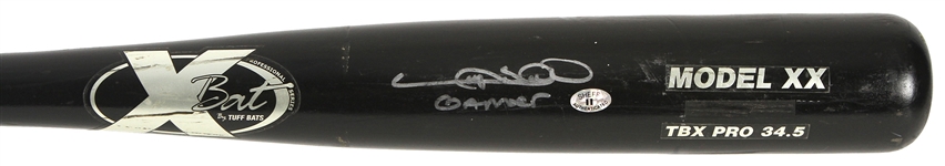 2002-03 Gary Sheffield Atlanta Braves Signed XBat Professional Model Bat (MEARS LOA/JSA & PSA/DNA)