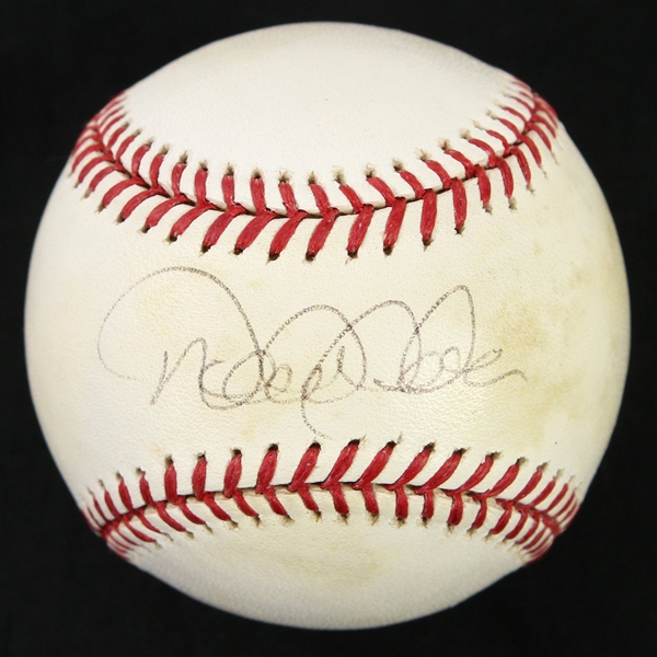 2009 Derek Jeter Team USA Signed World Baseball Classic Game Used Baseball (MEARS LOA/JSA) 