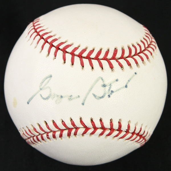 2000s George Steinbrenner New York Yankees Signed OML Selig Baseball (JSA/Steiner)