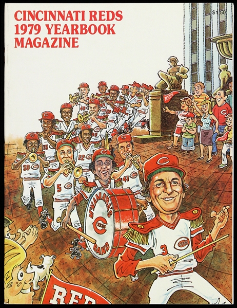 1979 Cincinnati Reds Yearbook Magazine 