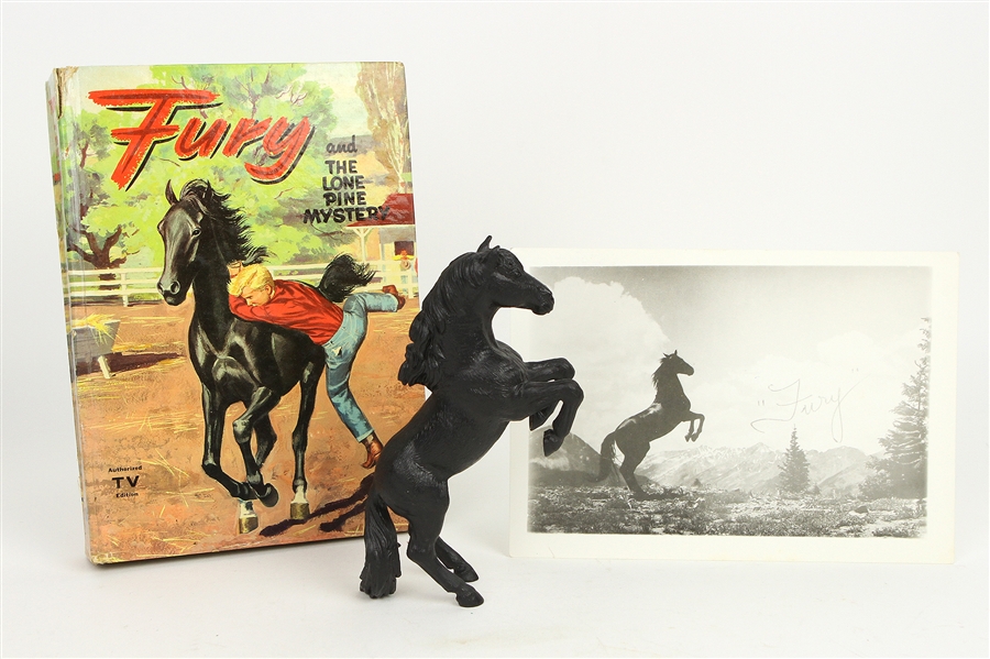 1950s-2000s Fury the Horse Memorabilia (Lot of 3)