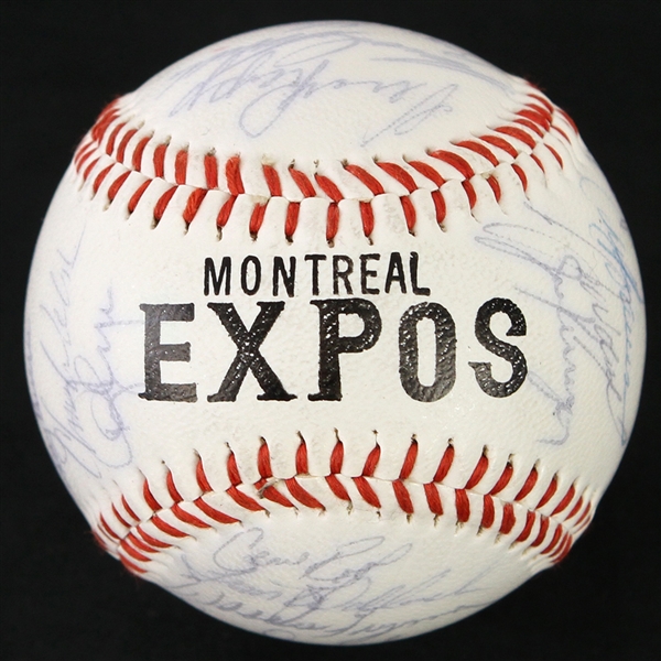 1983 Montreal Expos Team Signed Baseball w/ 30 Signatures Including Gary Carter, Andre Dawson & More (JSA)