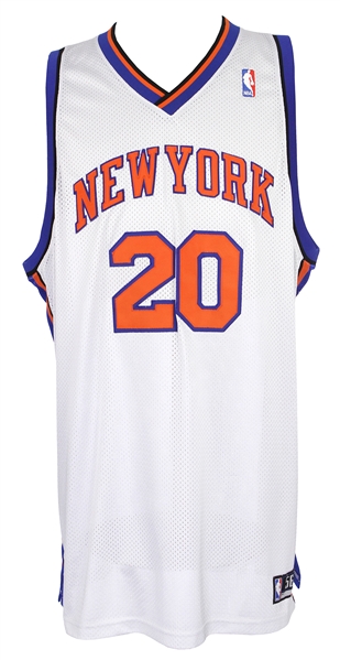 2001-05 Allan Houston New York Knicks Home Jersey 