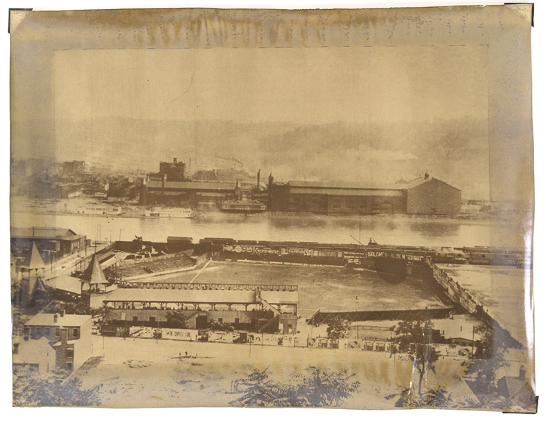 1891-1909 Exposition Park Pittsburgh Pirates 14" x 18.5" Photo