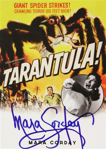 1955 Mara Corday Tarantula Signed LE Trading Card (JSA)