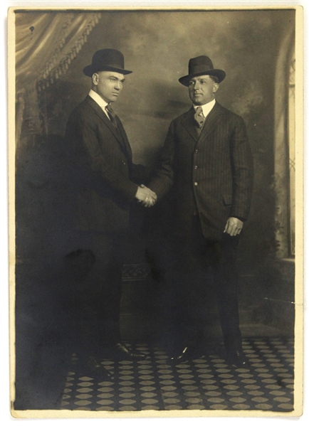 1919 circa Jack Dempsey High Fashion Original 5x7 Studio Photo