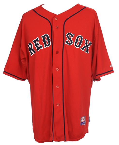 2008 David Ortiz Boston Red Sox Signed Game Worn Alternate Jersey (MEARS A10/MLB Hologram/Steiner/UDA)