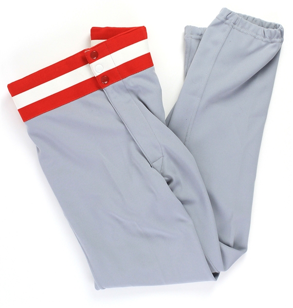 1985 Pete Rose Cincinnati Reds Road Uniform Pants (MEARS LOA)