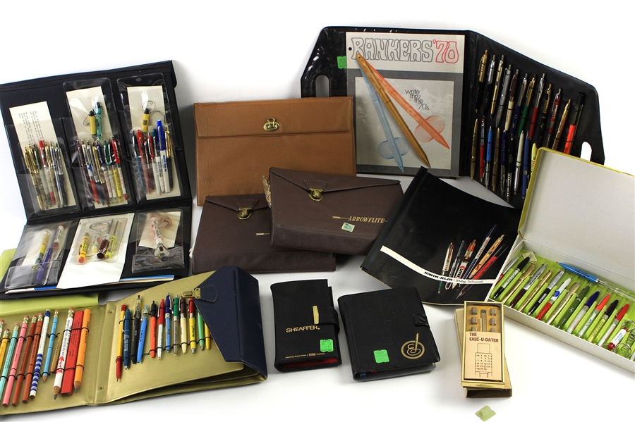 1970s Salesman Sample Pens and Cases (Lot of 400+)