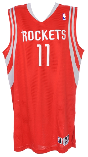 2010-11 Yao Ming Houston Rockets Road Jersey (MEARS LOA)