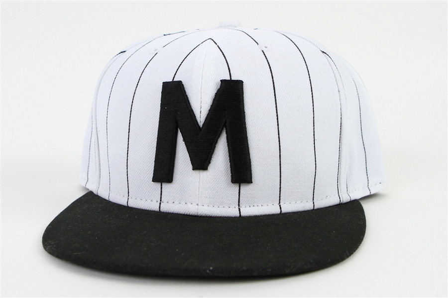 2013 (July 20) Lee Tunnell Milwaukee Brewers Game Worn Negro League Tribute Cap (MEARS LOA/MLB Hologram)