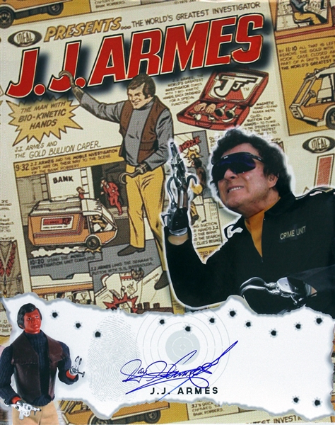Jay J. Armes Signed LE 16x20 Color Photo (JSA)