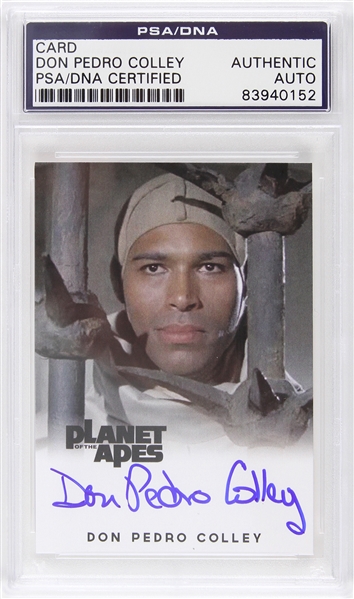 1970 Don Pedro Colley “Negro Mutant” Beneath the Planet of the Apes Signed LE Trading Card (PSA/DNA)