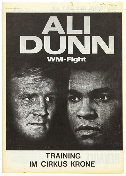 1976 (May 24) Muhammad Ali Richard Dunn German Language Fight Program