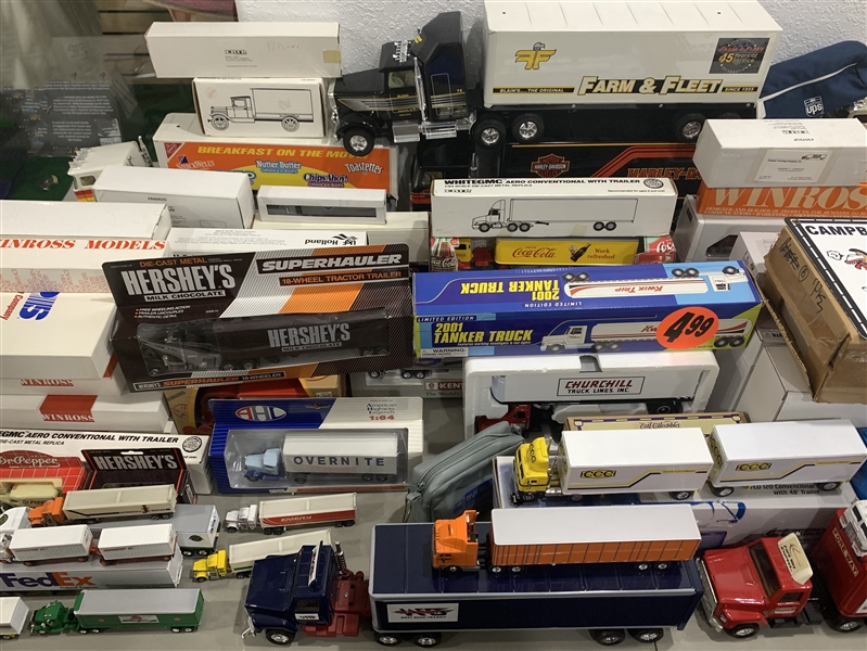 1960s-1990s Model Truck Collection (Lot of 80+)