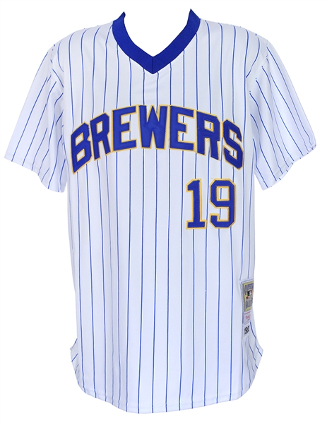 1982 Robin Yount Milwaukee Brewers Mitchell & Ness Throwback Jersey
