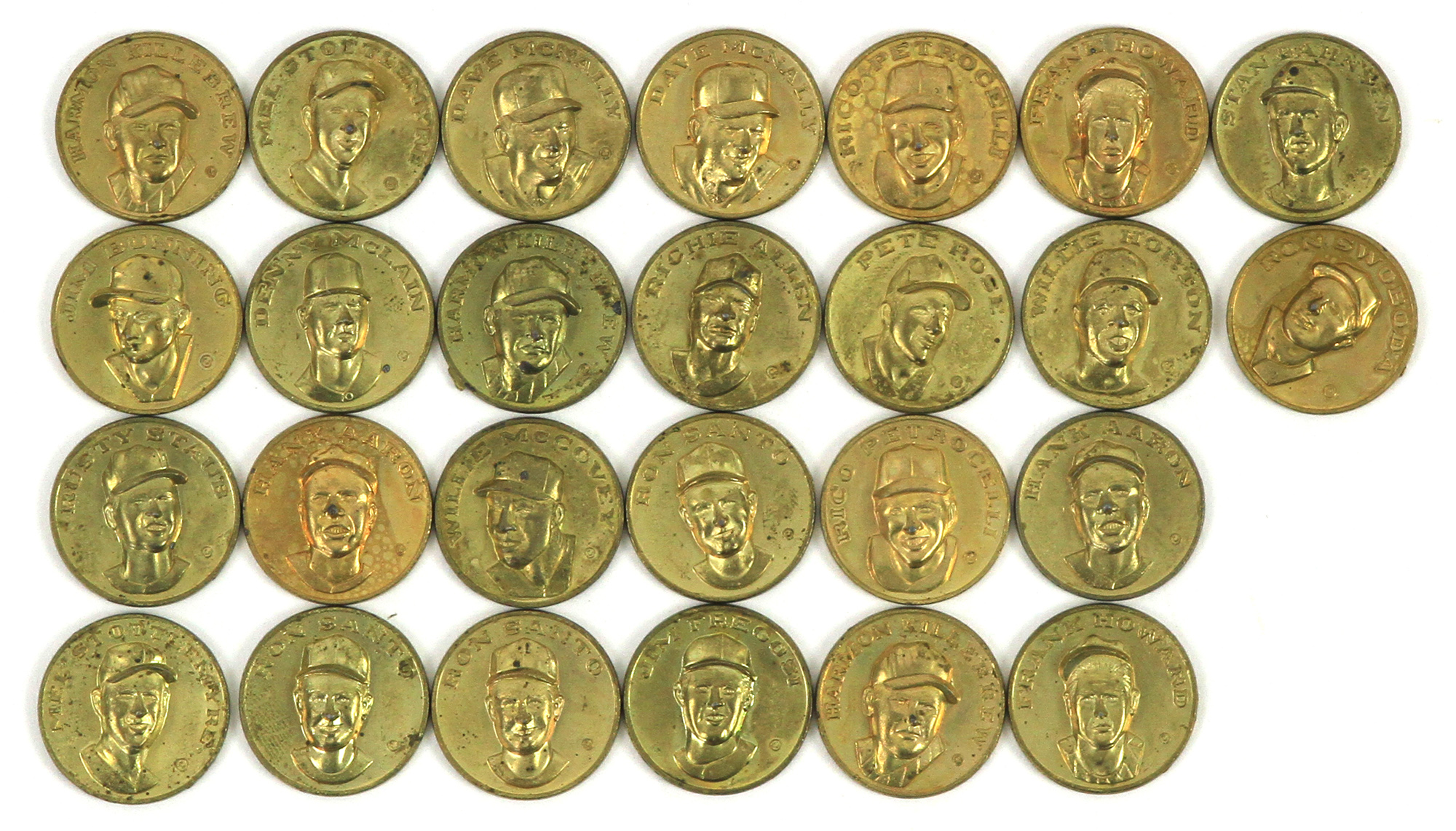 lot-detail-1969-citgo-baseball-centennial-series-coins-lot-of-27-w