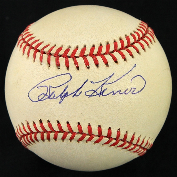 1995-99 Ralph Kiner Pittsburgh Pirates Signed ONL Coleman Baseball (JSA)