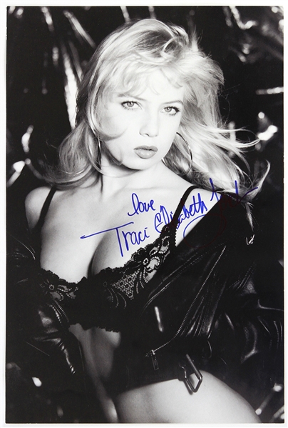 1990s Traci Lords Signed 11" x 16" Poster (JSA)