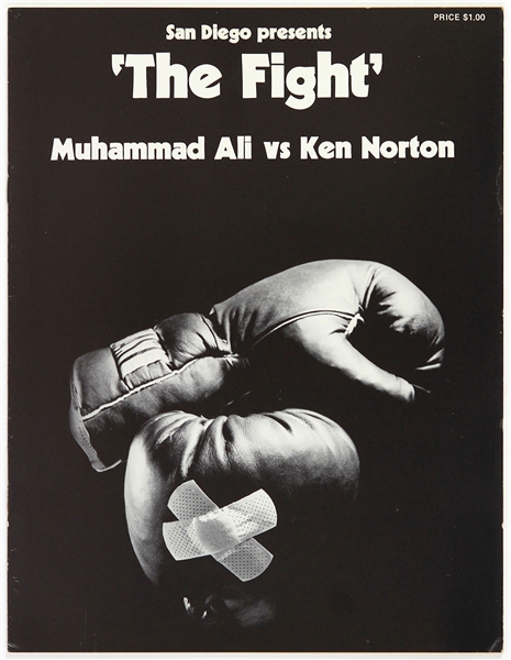 1973 (March 31) Muhammad Ali Ken Norton Heavyweight Title Fight Program 
